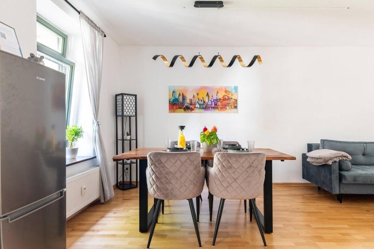 Super Zentrale, Gemutliche Wohnung Mit Balkon Lipsko Exteriér fotografie