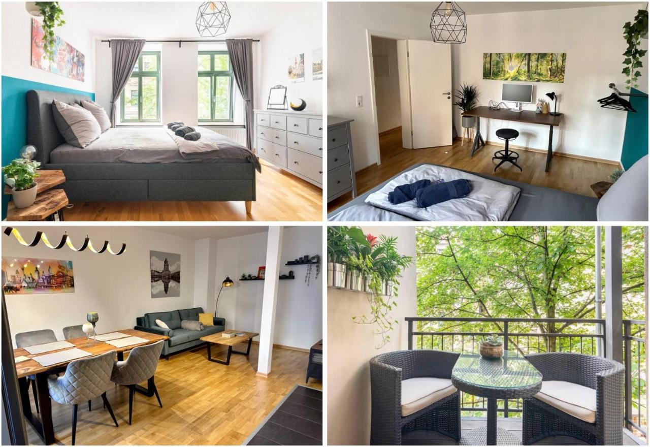 Super Zentrale, Gemutliche Wohnung Mit Balkon Lipsko Exteriér fotografie